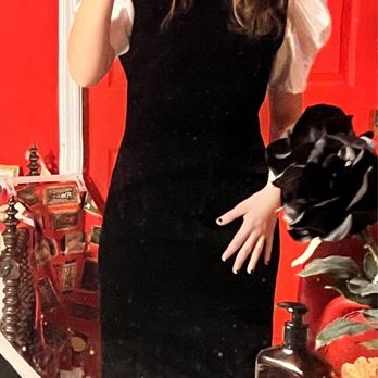 Through the Looking Glass - A vintage dress ($32 i think) found in the clothing section of the store. They have a joint bathroom/fitting room. - Antiques Near Me - Oak Ridge, Tennessee Through the Looking Glass - A vintage dress ($32 i think) found in the clothing section of the store. They have a joint bathroom/fitting room. - Antiques Near Me - Oak Ridge, Tennessee