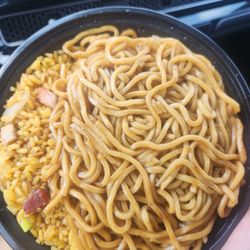 Great Wall Restaurant - Pork fried Rice & Lo mein