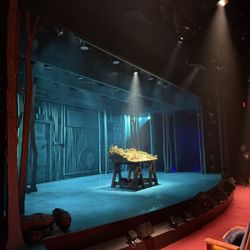 Before the show opened