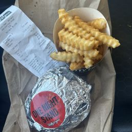 One night stand & fries