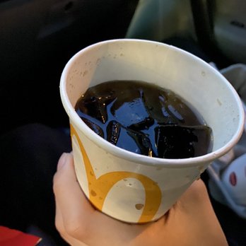 McDonald's - Overflow on the entire outside of cup. This was how full it was - Burgers Near Me - Spanaway, Washington McDonald's - Overflow on the entire outside of cup. This was how full it was - Burgers Near Me - Spanaway, Washington