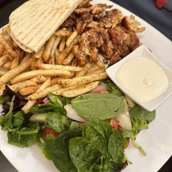 Sultan Mediterranean Grill - Chicken Shawarma Platter - Mediterranean Near Me - Moab, Utah