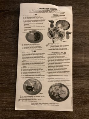 Menu photo 1 La Hacienda Myrtle Beach, SC