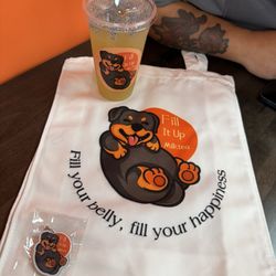 Kumquat with basil seeds and free gift during grand opening