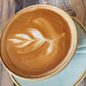 Wild Oak Cafe - Barista art at Wild Oak Cafe. - Cafes Near Me - Glendale, California