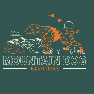 Mountain Dog Gasfitters Logo