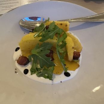 Tremolo Bar - Squash salad. The bacon really makes this standout - Wine Bars Near Me - Middleburg, Virginia Tremolo Bar - Squash salad. The bacon really makes this standout - Wine Bars Near Me - Middleburg, Virginia