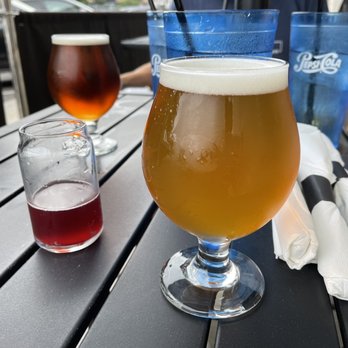 Big Time Burgers & Brew - a glass of beer - Burgers Near Me - Portage, Indiana
