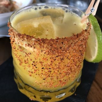 The Olive Restobar - Mango jalapeno margarita - Mediterranean Near Me - Downey, California