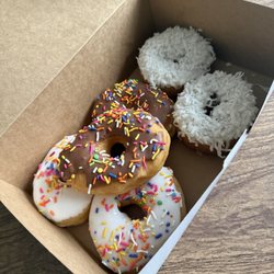Sprinkles and coconut