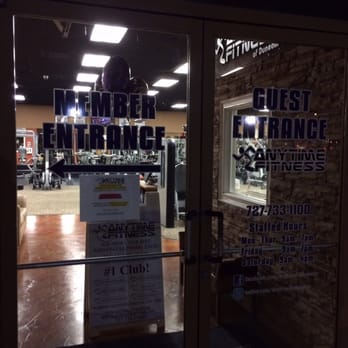 Anytime Fitness - They clearly mark that the member entrance is on the other side of the building. Wish all locations did this. - Gyms Near Me - Dunedin, Florida Anytime Fitness - They clearly mark that the member entrance is on the other side of the building. Wish all locations did this. - Gyms Near Me - Dunedin, Florida