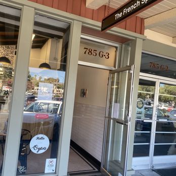 The French Spot - Signage over entrance. - Desserts Near Me - Concord, California