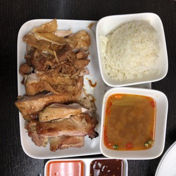 Red Chicken Thai - Half grilled + half fried chicken! $9.99 - Thai Near Me - San Gabriel, California Red Chicken Thai - Half grilled + half fried chicken! $9.99 - Thai Near Me - San Gabriel, California