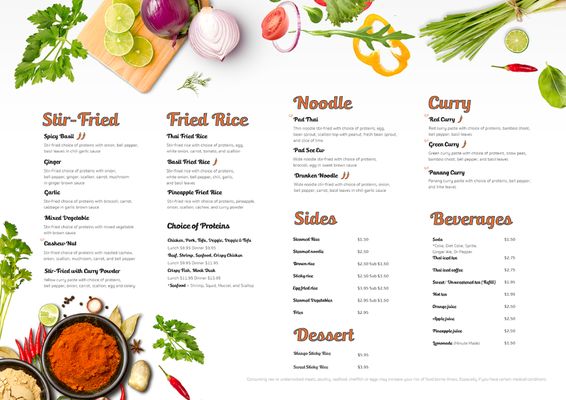 Menu photo 1 Crazy Thai Richmond, VA