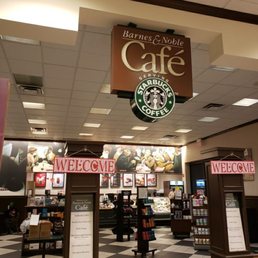 Starbucks café inside the book store.
