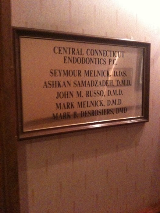 CENTRAL CONNECTICUT ENDODONTICS Updated August 2024 836 Farmington