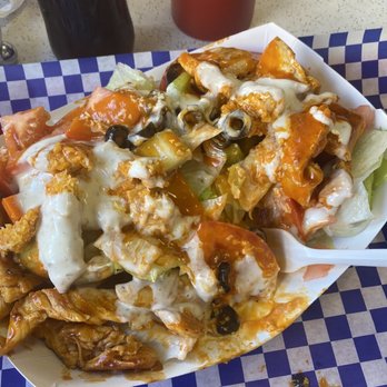 Original Buffalo Wings - Large buffalo chicken salad - American Near Me - San Rafael, California