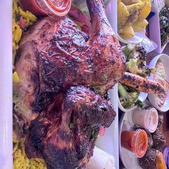 Mazra - Garlic Rotisserie Chicken is good. - Mediterranean Near Me - San Bruno, California
