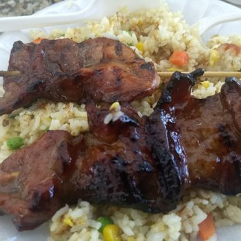 Fil-Am BBQ Grill - BBQ Pork with fried rice. Side of soup for only $4.99. its good! - Filipino Near Me - Orange, California Fil-Am BBQ Grill - BBQ Pork with fried rice. Side of soup for only $4.99. its good! - Filipino Near Me - Orange, California