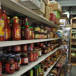 Chinese American Mini Market - Different kinds of Chili Sauce!