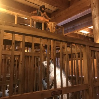 Ark Encounter - Noah feeding animals - Museums Near Me - Williamstown, Kentucky