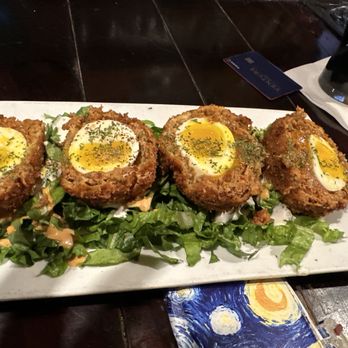 The Winchester - Chorizo Mexi-Scotch Eggs - Gastropubs Near Me - San Antonio, Texas The Winchester - Chorizo Mexi-Scotch Eggs - Gastropubs Near Me - San Antonio, Texas