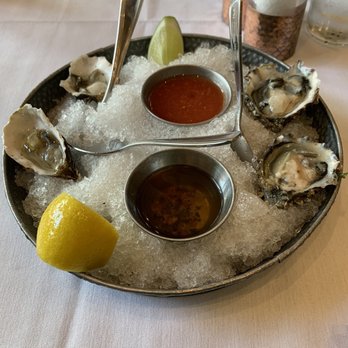 Market - oysters 2 ways. - American Near Me - St Helena, California