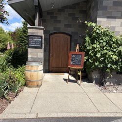 Coeur d'Alene Cellars Winery - The front door