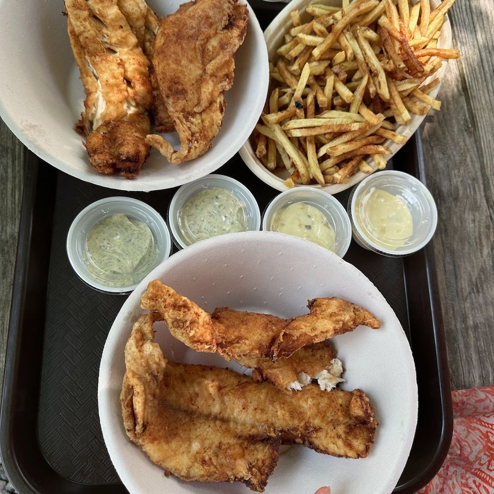 Bet's Fish Fry - Haddock and fries -- lots of 'em - Seafood Near Me - Boothbay, Maine Bet's Fish Fry - Haddock and fries -- lots of 'em - Seafood Near Me - Boothbay, Maine