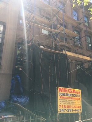 142 Park Place (Brooklyn, NY) - Brownstone Facade & Stoop Restoration 142 Park Place (Brooklyn, NY) - Brownstone Facade & Stoop Restoration