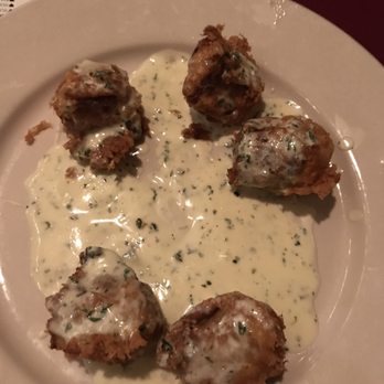 Coratti's On Main - Artichoke Appetizer is terrific.   Lemon flavor - Italian Near Me - Milford, Michigan