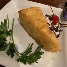 Fried cheesecake