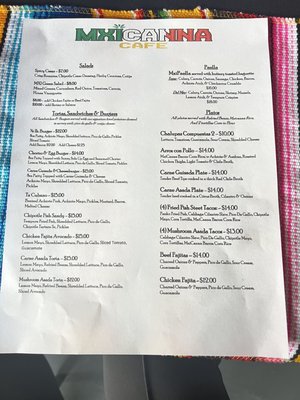 Menu photo 3 Mxicanna Cafe San Antonio, TX Menu photo 3 Mxicanna Cafe San Antonio, TX