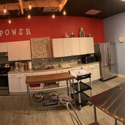 Flour Power - Cooking area