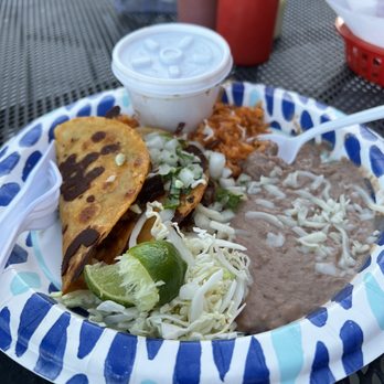 El Rustico - Quesabirria taco combo - Tacos Near Me - Tucson, Arizona