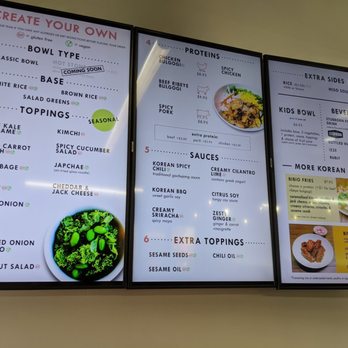 Bibio - Mesa - Menu December 2019 - Korean Near Me - Mesa, Arizona