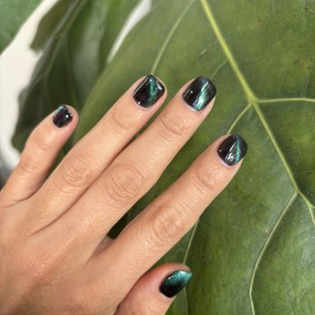 Fam Nail Spa - Northern lights vibe manicure - Waxing Near Me - Oakland, California Fam Nail Spa - Northern lights vibe manicure - Waxing Near Me - Oakland, California