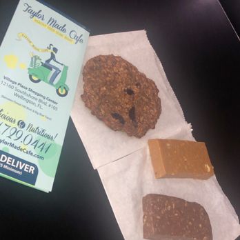 Taylor Made Cafe - Vegan cookie and vegan protein bars. - Cafes Near Me - Wellington, Florida Taylor Made Cafe - Vegan cookie and vegan protein bars. - Cafes Near Me - Wellington, Florida