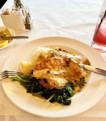 Photo of Gertrude's - Baltimore, MD, US. Salmon alla Bella