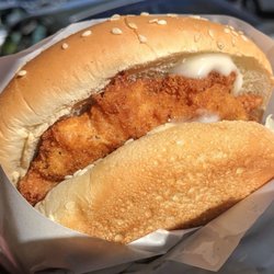 Chicken Schnitzel Burger