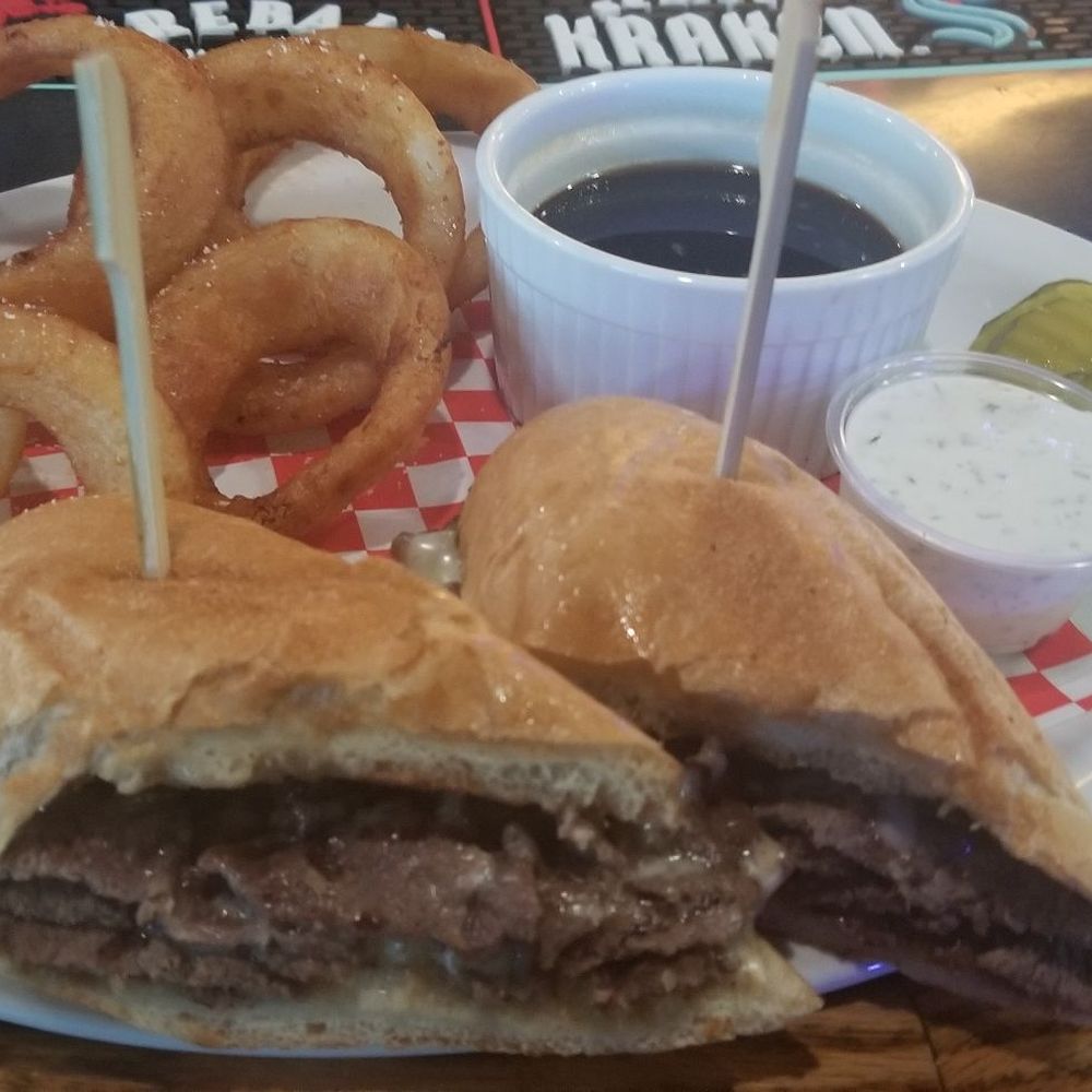 Game On Bar & Grill - Very solid prime rib dip - Pubs Near Me - Everett, Washington Game On Bar & Grill - Very solid prime rib dip - Pubs Near Me - Everett, Washington