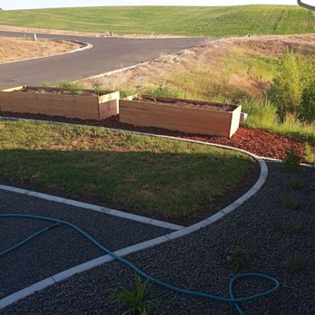 Lilac Mountain Landscapes - Beds and lone grass patch - Landscape Architects or Designers Near Me Lilac Mountain Landscapes - Beds and lone grass patch - Landscape Architects or Designers Near Me