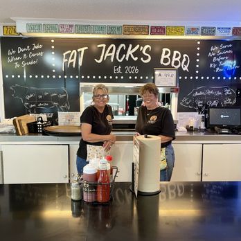 Fat Jack's Pit BBQ - Two lovely ladies working there - Barbeque Near Me - Kannapolis, North Carolina Fat Jack's Pit BBQ - Two lovely ladies working there - Barbeque Near Me - Kannapolis, North Carolina