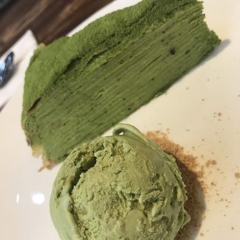 A La Mousse - Matcha crepe cake - Desserts Near Me - Philadelphia, Pennsylvania A La Mousse - Matcha crepe cake - Desserts Near Me - Philadelphia, Pennsylvania