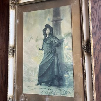 Salt & Whiskey - Portrait of the original hotel owner's mistress who inspired the design and decor. - Whiskey Bars Near Me - San Diego, California Salt & Whiskey - Portrait of the original hotel owner's mistress who inspired the design and decor. - Whiskey Bars Near Me - San Diego, California