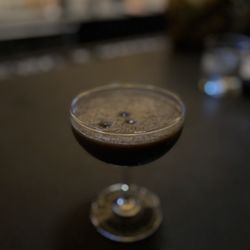 Home - Espresso martini for the beautiful lady of mine.