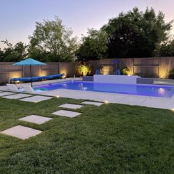 Andy's Winn Landscaping Greenmoth Landscaping - Pool was done by el dorado pools