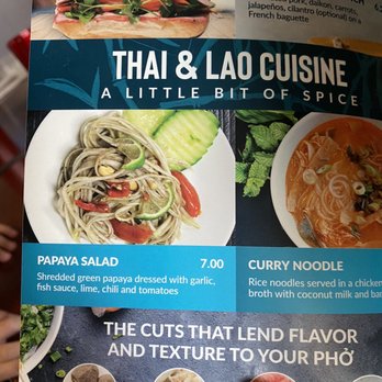 Pho 76 - the menu for thai and lao cuisine - Vietnamese Near Me - Wausau, Wisconsin