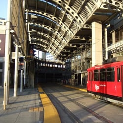 Museum of Contemporary Art - Trolley Station that is adjacent to one of the museum buildings.