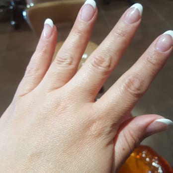 Escape Nails and Day Spa - French manicure @Escape Nail Salon - Nail Salons Near Me - Springfield, Virginia